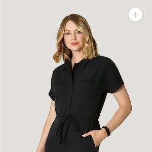 Mandala Scrub Jumpsuit - Medium Tall